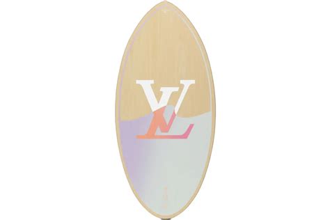 Louis Vuitton Gradient Wood Skimboard 